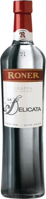 29,95 € Envio grátis | Aguardente Grappa Roner La Delicata Itália Garrafa 70 cl