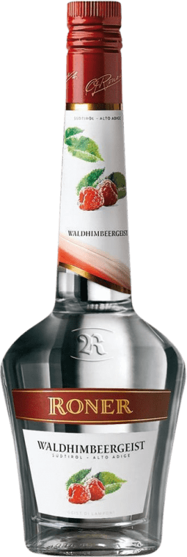 35,95 € Envio grátis | Aguardente Orujo Roner Waldhimbeergeist Itália 70 cl Waldhimbeer — Framboesa Silvestre