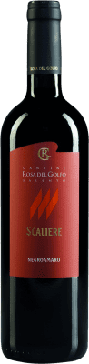 8,95 € Envoi gratuit | Vin rouge Rosa del Golfo Scaliere Rosso I.G.T. Salento Italie Negroamaro Bouteille 75 cl