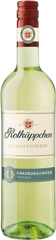 6,95 € 送料無料 | 白ワイン Rotkäppchen Mumm ドライ Q.b.A. Rheinhessen Rheinhessen ドイツ Pinot Grey ボトル 75 cl