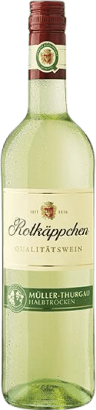 6,95 € Envio grátis | Vinho branco Rotkäppchen Mumm Semi-seco Semi-doce Alemanha Müller-Thurgau Garrafa 75 cl