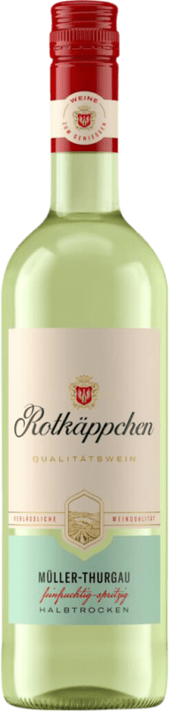 8,95 € Spedizione Gratuita | Vino Bianco Rotkäppchen Mumm Halbtrocken — Semisecco Germania Müller-Thurgau 75 cl