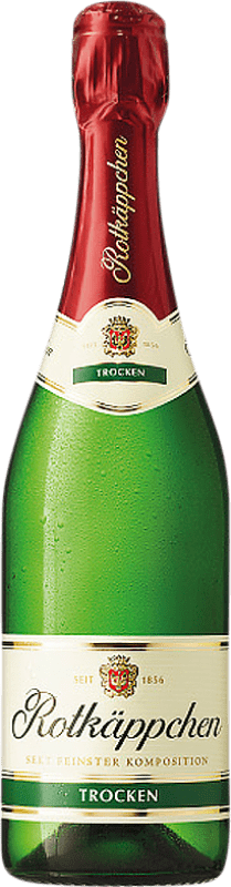 9,95 € Free Shipping | White Sparkling Wine Rotkäppchen Mumm Trocken — Dry Germany 75 cl