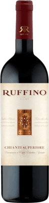 16,95 € 送料無料 | 赤ワイン Ruffino Il Leo Superiore D.O.C.G. Chianti イタリア Merlot, Cabernet Sauvignon, Sangiovese ボトル 75 cl