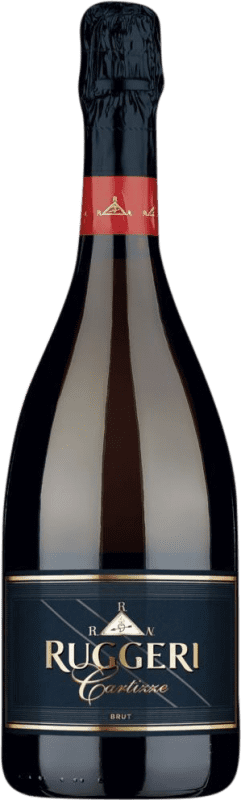 27,95 € 免费送货 | 白起泡酒 Ruggeri 香槟 D.O.C.G. Prosecco di Valdobbiadene Superiore di Cartizze Venecia 意大利 Glera 瓶子 75 cl