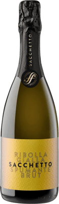 14,95 € Envío gratis | Espumoso blanco Sacchetto Spumante I.G.T. Friuli-Venezia Giulia Friuli-Venezia Giulia Italia Ribolla Gialla Botella 75 cl