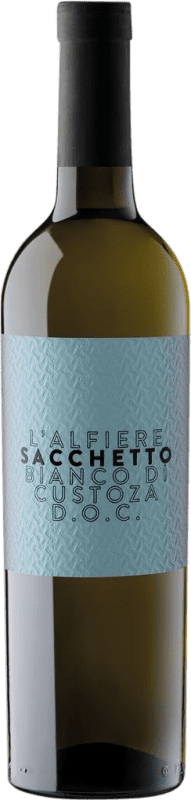 10,95 € Бесплатная доставка | Белое вино Sacchetto L'Alfiere D.O.C. Bianco di Custoza Venecia Италия Nebbiolo — Неббиоло, Garganega — Гарганега 75 cl