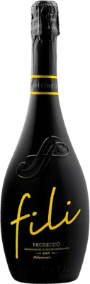 15,95 € Envoi gratuit | Blanc mousseux Sacchetto Fili Millesimato VSQA Brut D.O.C. Prosecco Venecia Italie Glera Bouteille 75 cl