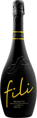 17,95 € Envio grátis | Espumante Branco Sacchetto Fili VSQA Brut — Bruto Millesimato D.O.C. Prosecco Venecia Itália Glera 75 cl