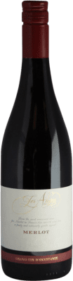 9,95 € Free Shipping | Red wine Saint Auriol Les Anges I.G.P. Vin de Pays d'Oc Bordeaux France Merlot Bottle 75 cl