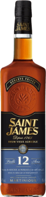 68,95 € 免费送货 | 朗姆酒 Plantations Saint James I.G.P. Martinique 马提尼克 12 岁 瓶子 70 cl