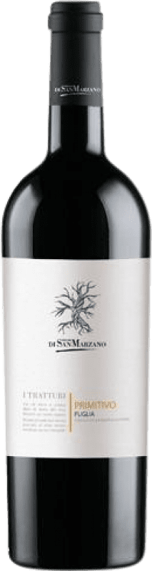 8,95 € Kostenloser Versand | Rotwein San Marzano I Tratturi I.G.T. Puglia Apulien Italien Primitivo 75 cl