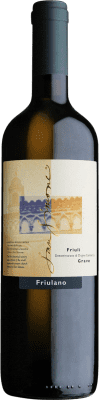 8,95 € Envoi gratuit | Vin blanc San Simone di Brisotto Prestige I.G.T. Friuli-Venezia Giulia Frioul-Vénétie Julienne Italie Chardonnay Bouteille 75 cl