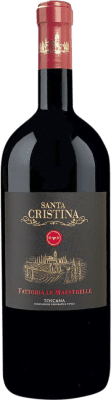 17,95 € Kostenloser Versand | Rotwein Santa Cristina Le Maestrelle I.G.T. Toscana Marcas Italien Merlot, Syrah, Sangiovese 75 cl