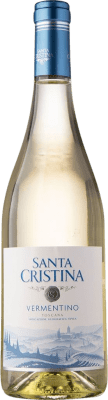 14,95 € Envío gratis | Vino blanco Santa Cristina I.G.T. Toscana Toscana Italia Vermentino Botella 75 cl