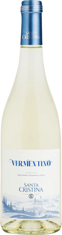16,95 € Envoi gratuit | Vin Blanc Santa Cristina I.G.T. Toscana Toscane Italie Vermentino 75 cl