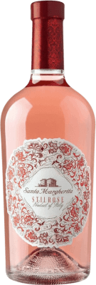 14,95 € Envio grátis | Vinho Rosé Santa Margherita Stilrosé Clássico D.O.C. Chiaretto Riviera del Garda Itália Sangiovese, Barbera, Marzemino, Groppello 75 cl