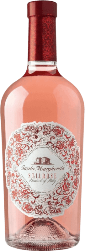 18,95 € Kostenloser Versand | Rosé-Wein Santa Margherita Stilrosé D.O.C. Chiaretto Riviera del Garda Classico Franschhoek Italien Sangiovese, Barbera, Marzemino, Groppello Flasche 75 cl