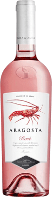 8,95 € Envío gratis | Vino rosado Santa Maria di Palma Aragosta Rosé Cerdeña Italia Cabernet Sauvignon, Cannonau, Cagnulari Botella 75 cl