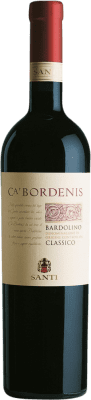 11,95 € 送料無料 | 赤ワイン Santi Ca' Bordenis Classico D.O.C. Bardolino Venecia イタリア Nebbiolo, Corvina, Molinara ボトル 75 cl