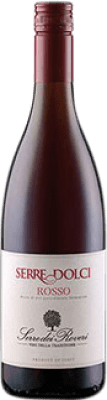 10,95 € Kostenloser Versand | Rotwein Sartirano Serre Rosso Halbtrocken Halbsüß D.O.C. Piedmont Piemont Italien Freisa Flasche 75 cl