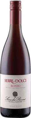 12,95 € Spedizione Gratuita | Vino rosso Sartirano Serre Rosso Semisecco Semidolce D.O.C. Piedmont Piemonte Italia Freisa Bottiglia 75 cl