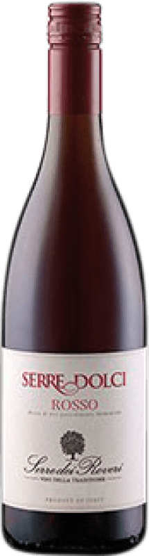 10,95 € Kostenloser Versand | Rotwein Sartirano Serre Rosso Halbtrocken Halbsüß D.O.C. Piedmont Piemont Italien Freisa Flasche 75 cl