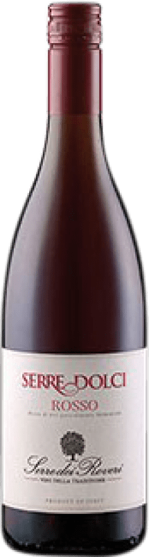 12,95 € Spedizione Gratuita | Vino rosso Sartirano Serre Rosso Semisecco Semidolce D.O.C. Piedmont Piemonte Italia Freisa Bottiglia 75 cl