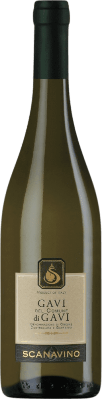 17,95 € Envío gratis | Vino Blanco Scanavino D.O.C.G. Cortese di Gavi Piemonte Italia Cortese 75 cl