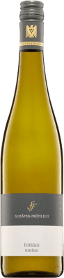 18,95 € 送料無料 | 白ワイン Schäfer-Fröhlich Q.b.A. Nahe Nahe ドイツ Nebbiolo, Müller-Thurgau ボトル 75 cl