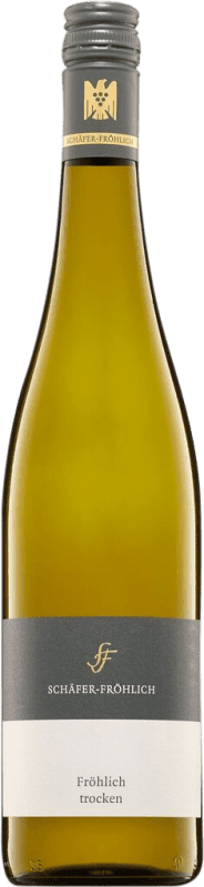 18,95 € Spedizione Gratuita | Vino Bianco Schäfer-Fröhlich Q.b.A. Nahe Nahe Germania Nebbiolo, Müller-Thurgau 75 cl