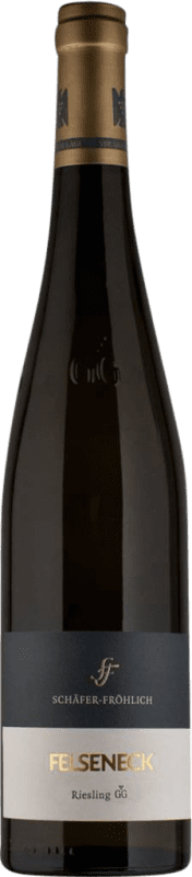 93,95 € Envío gratis | Vino blanco Schäfer-Fröhlich Bockenauer Felseneck V.D.P. Grosses Gewächs GG Nahe Alemania Riesling Botella 75 cl