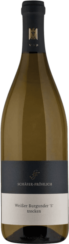 32,95 € 送料無料 | 白ワイン Schäfer-Fröhlich S Trocken — 辛口 Q.b.A. Nahe Nahe ドイツ Pinot Blanc — ピノ・ブラン 75 cl