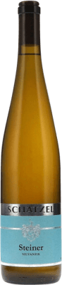 28,95 € 送料無料 | 白ワイン Schätzel Steiner Q.b.A. Rheinhessen Rheinhessen ドイツ Silvaner — ジルヴァーナー 75 cl