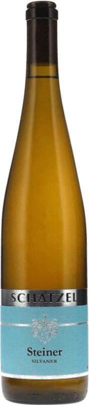 36,95 € Envio grátis | Vinho branco Schätzel Steiner Q.b.A. Rheinhessen Rheinhessen Alemanha Sylvaner Garrafa 75 cl