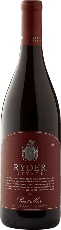18,95 € Spedizione Gratuita | Vino Rosso Scheid Ryder I.G. California California stati Uniti Pinot Nero 75 cl