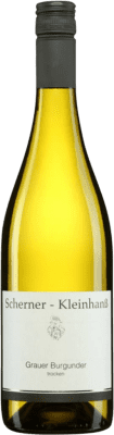 14,95 € Envio grátis | Vinho Branco Scherner Kleinhanß Trocken — Seco Q.b.A. Rheinhessen Rheinhessen Alemanha Pinot Cinzento 75 cl