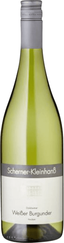 14,95 € Бесплатная доставка | Белое вино Scherner Kleinhanß сухой Q.b.A. Rheinhessen Rheinhessen Германия Pinot White бутылка 1 L