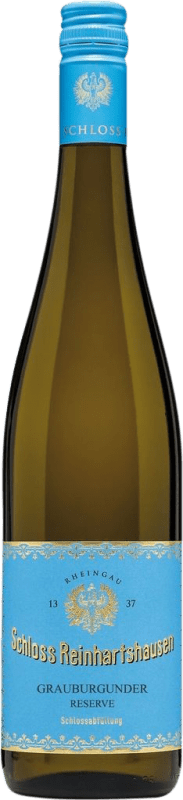 11,95 € Envio grátis | Vinho branco Schloss Reinhartshausen Q.b.A. Rheingau Rheingau Alemanha Pinot Cinza Garrafa 75 cl