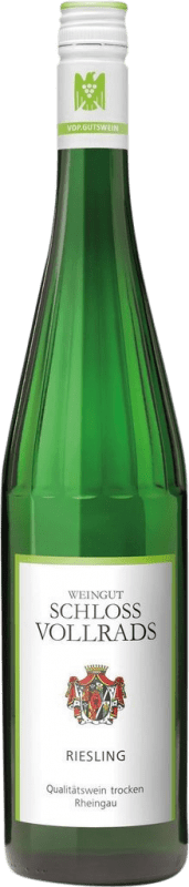 17,95 € Envío gratis | Vino blanco Schloss Vollrads Seco Q.b.A. Rheingau Rheingau Alemania Riesling Botella 75 cl