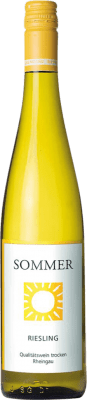 15,95 € Spedizione Gratuita | Vino bianco Schloss Vollrads Sommer SV Secco Q.b.A. Rheingau Rheingau Germania Riesling Bottiglia 75 cl
