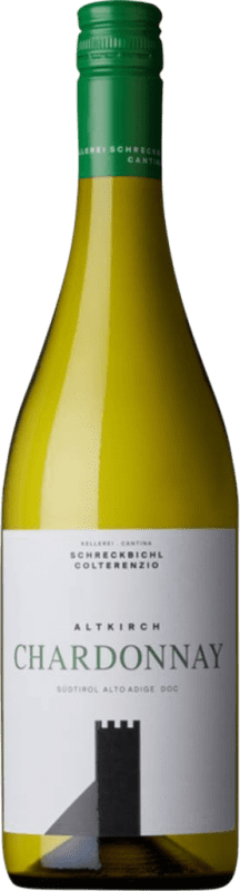 11,95 € Spedizione Gratuita | Vino bianco Schreckbichl Altkirch D.O.C. Südtirol Alto Adige Tirol del Sur Italia Chardonnay Bottiglia 75 cl