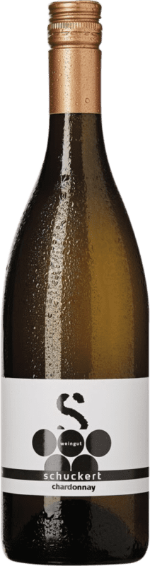 9,95 € 送料無料 | 白ワイン Schuckert Trocken — 辛口 D.A.C. Weinviertel オーストリア Chardonnay — シャルドネ 75 cl