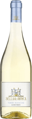 18,95 € Envio grátis | Vinho Branco Sella e Mosca Terre Bianche Torbato D.O.C. Alghero Itália 75 cl