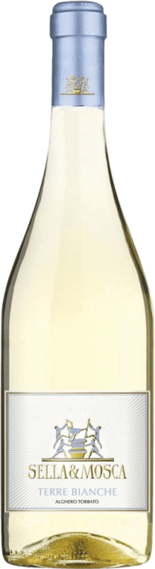 6,95 € Envio grátis | Vinho branco Sella e Mosca Terre Torbato Bianche D.O.C. Alghero Itália Garrafa 75 cl