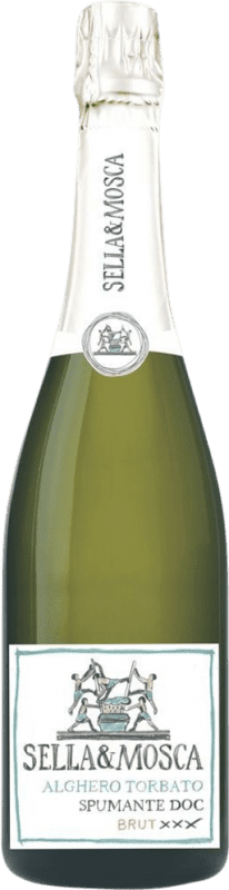 19,95 € Envoi gratuit | Blanc mousseux Sella e Mosca Spumante Torbato Brut D.O.C. Alghero Cerdeña Italie Bouteille 75 cl