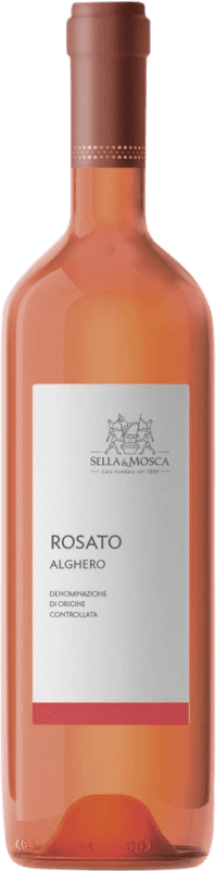 10,95 € Free Shipping | Rosé wine Sella e Mosca Rosato D.O.C. Alghero Italy Sangiovese Bottle 75 cl