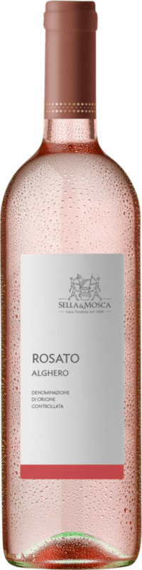 12,95 € Free Shipping | Rosé wine Sella e Mosca Rosato D.O.C. Alghero Italy Sangiovese Bottle 75 cl