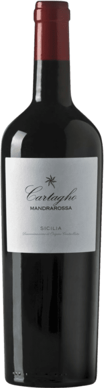 23,95 € 免费送货 | 红葡萄酒 Mandrarossa Cartagho D.O.C. Sicilia 西西里岛 意大利 Nero d'Avola 75 cl