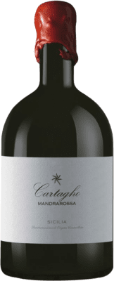 51,95 € Бесплатная доставка | Красное вино Mandrarossa Cartagho Rosso D.O.C. Sicilia Сицилия Италия Nero d'Avola бутылка Магнум 1,5 L